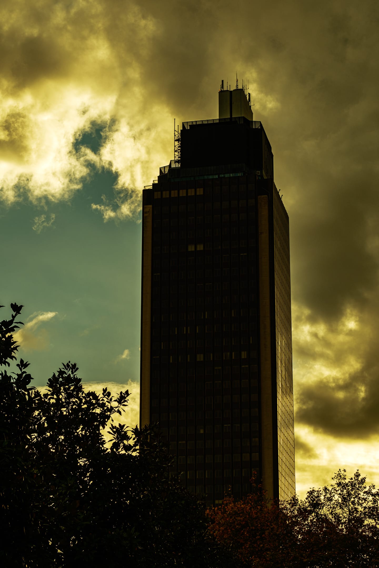 Vue urbaine de Nantes